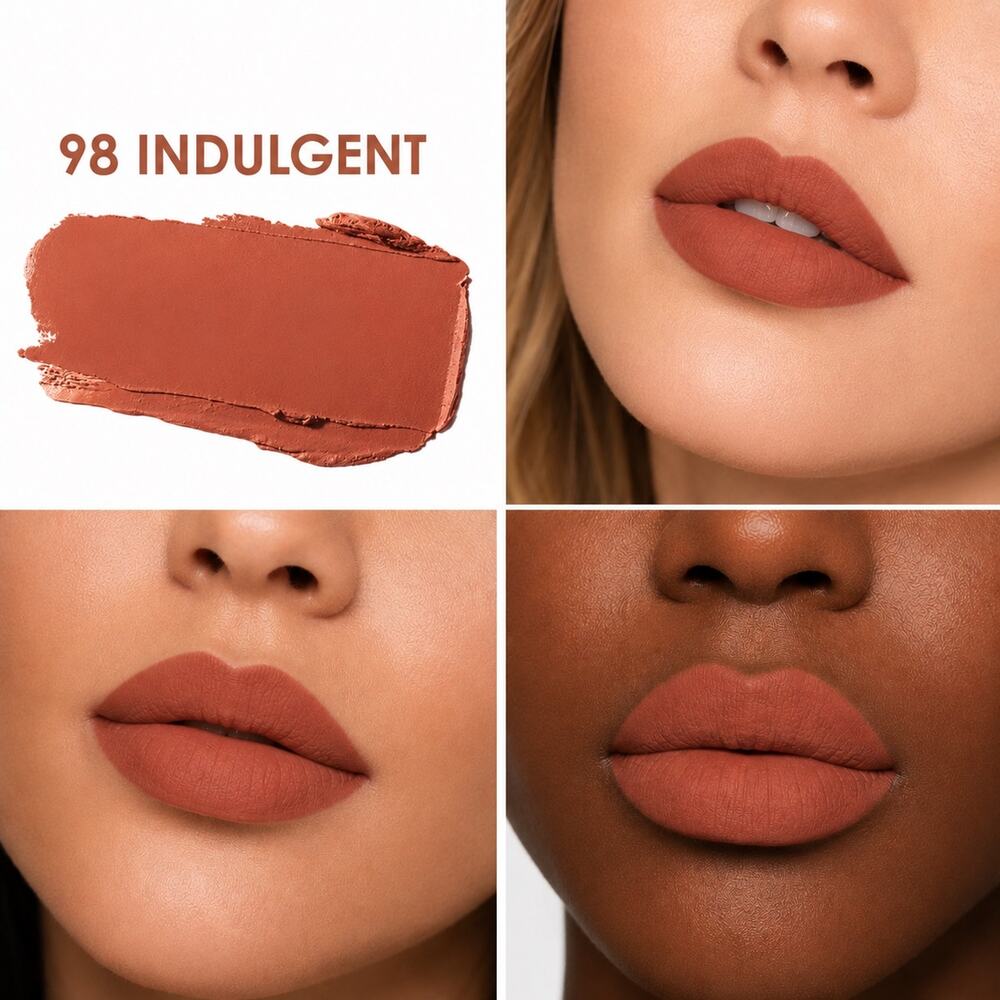 MAC Locked Kiss 24HR Lipstick Indulgent Full Size - Picture 2 of 6